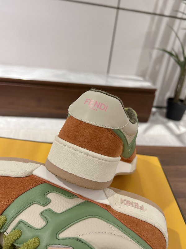 펜디 커플 레트로 캐주얼 운동화 001-171401