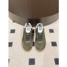 미우미우 두꺼운 밑창 빈티지 운동화 001-172068
