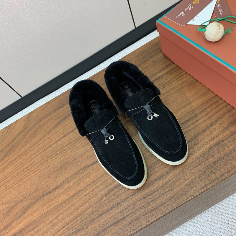 로로피아나 양모 로퍼 슈즈 001-172257