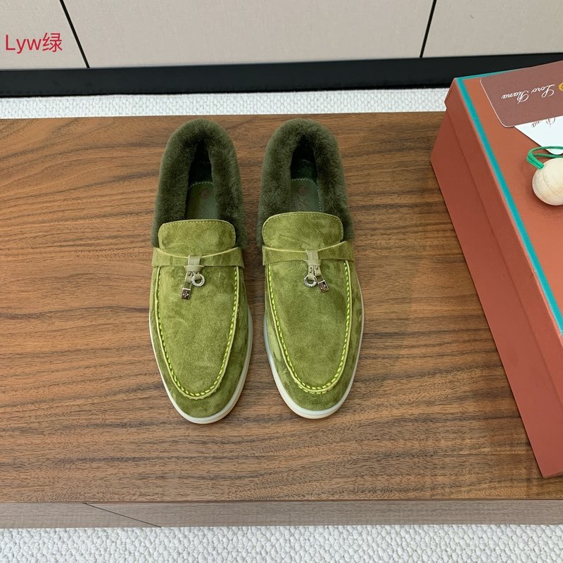 로로피아나 양모 로퍼 슈즈 001-172263