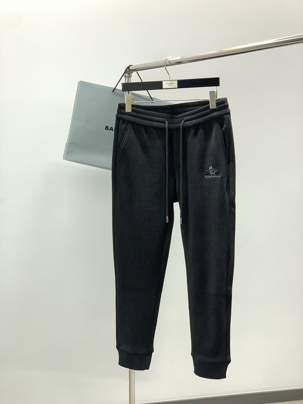 발렌시아가 겨울 자수 로고 캐주얼 팬츠 001-173308