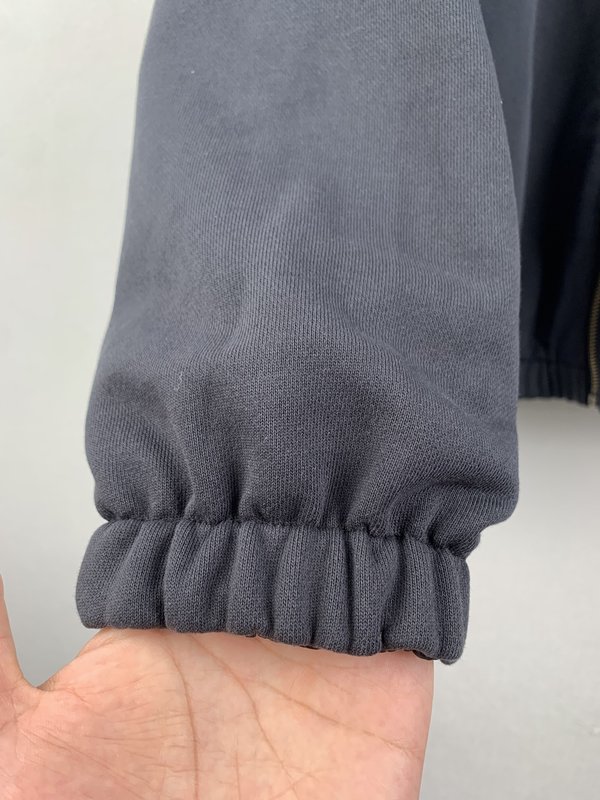 발렌시아가 블랙 레드 양면 착용 지퍼 자켓 001-173312