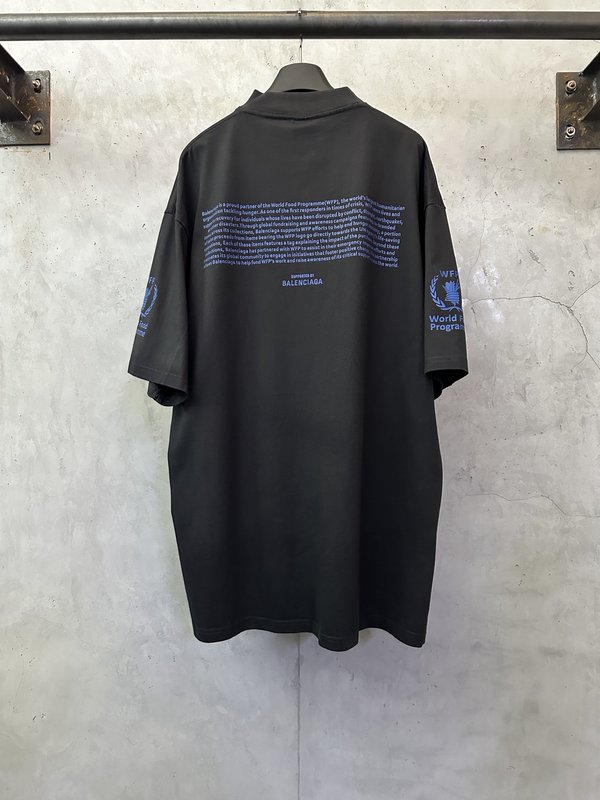 발렌시아가 콜라보 프린팅 반팔 티셔츠 001-173323