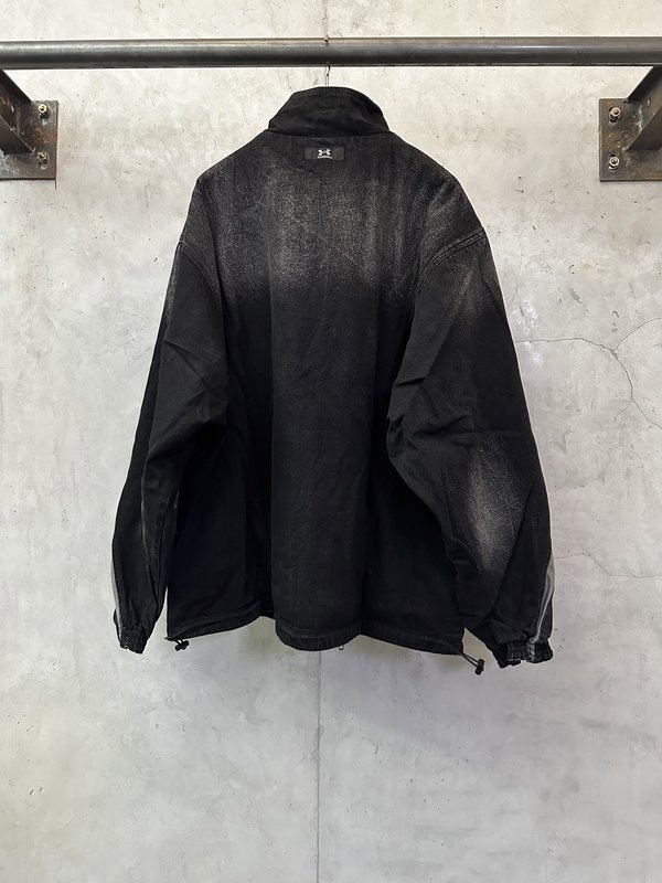 발렌시아가 리버서블 오버핏 지퍼 데님 자켓 001-173366