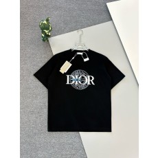 디올 스톤아일랜드 콜라보 자수 반팔 티셔츠 001-173434