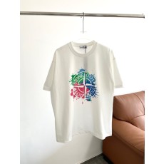 스톤아일랜드 콜라보 스플래시 디자인 반팔 티셔츠 001-173449