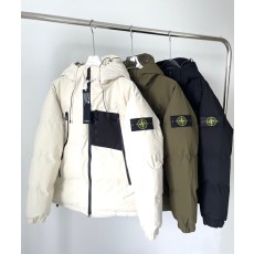 스톤아일랜드 기능성 두꺼운 보온 패딩 자켓 001-173465