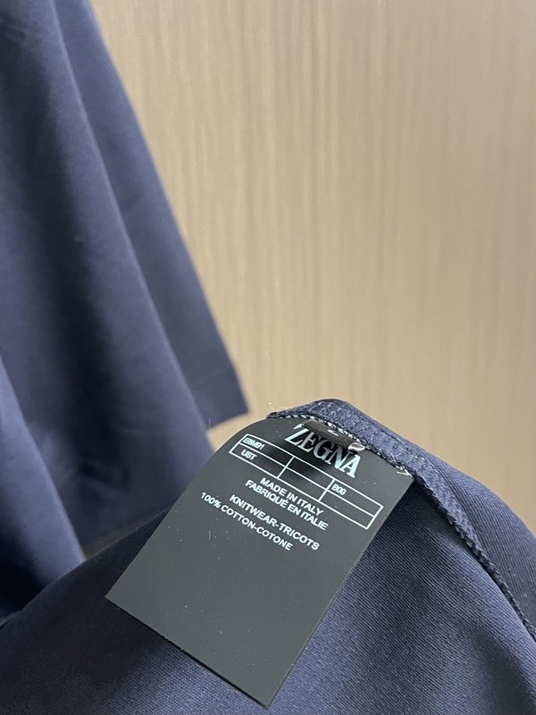 제냐 남성 라운드넥 반팔 티셔츠 001-173767