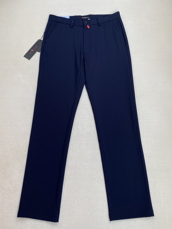 Kiton 남성 비즈니스 캐주얼 슬랙스 001-173837