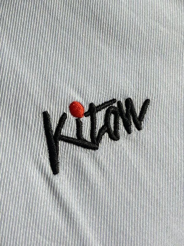 Kiton早春新상품 긴팔 자카드 셔츠 001-173857