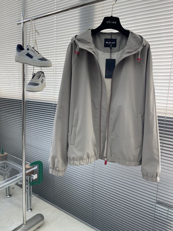 올드머니 스타일 후드 자켓 아우터 001-173859