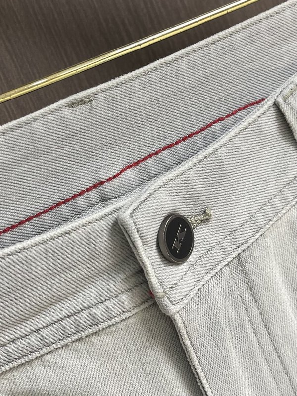 Kiton 남성 스트레이트 진 001-173933