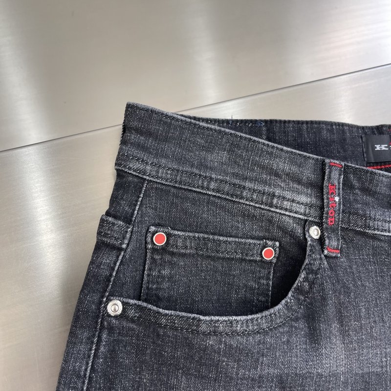 Kiton 남성 수입 원단 스트레치 데님 팬츠 001-173943