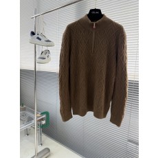 키톤 하프 지퍼 터틀넥 메리노 울 니트 스웨터 001-173949