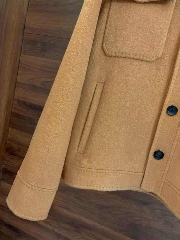 Kiton 울 캐시미어 혼방 남성 셔츠 재킷 001-173982