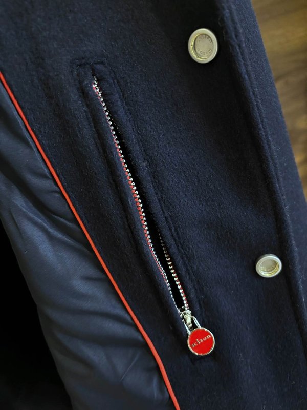 Kiton 울 캐시미어 혼방 남성 셔츠 재킷 001-173984