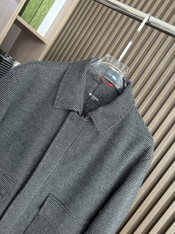 Kiton 올드머니 스타일 가을 겨울 울 재킷 001-173993