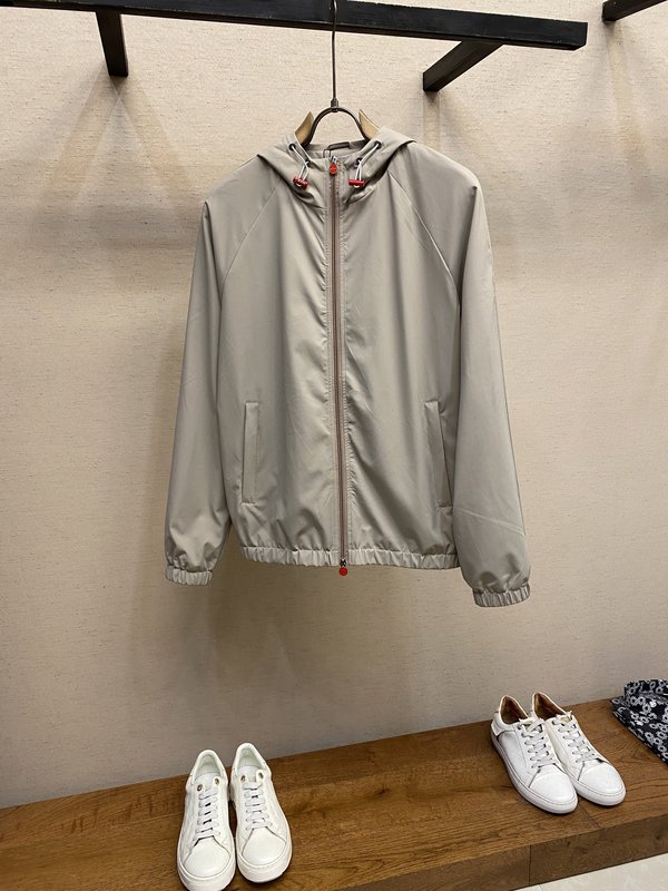 Kiton 남성 캐주얼 맞춤 재킷 아우터 001-173997