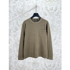 Kiton 니트 긴팔 라운드넥 상의 001-174008