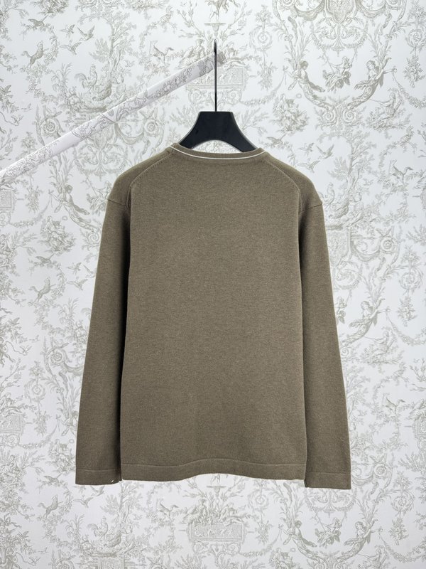 Kiton 니트 긴팔 라운드넥 상의 001-174008