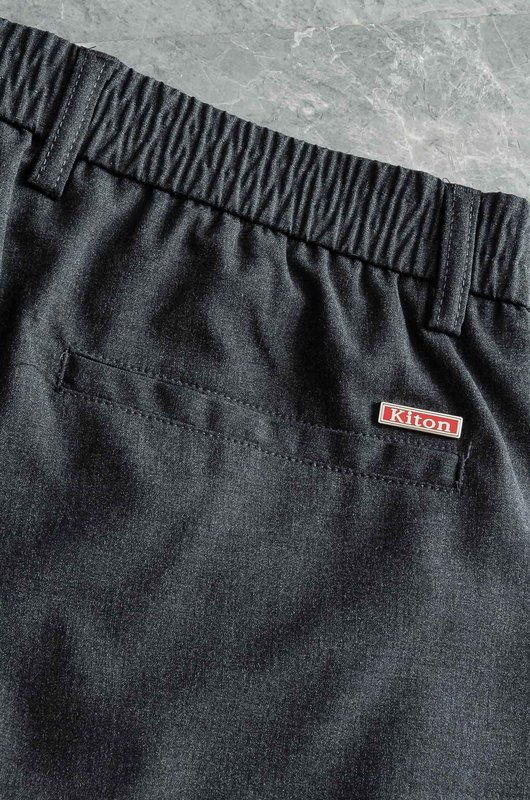 Kiton 남성 캐주얼 스포츠 세트 재킷 및 바지 001-174011