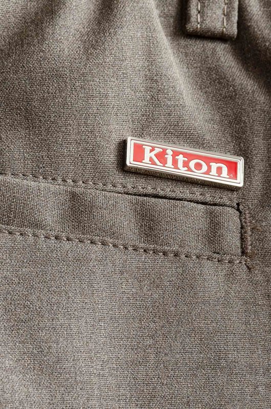 Kiton 남성 캐주얼 스포츠 세트 재킷 및 바지 001-174015