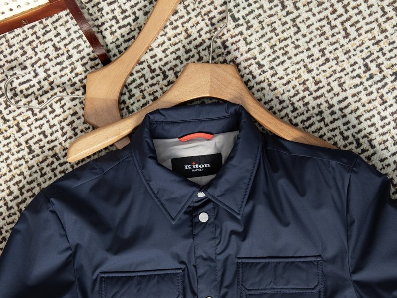 Kiton 남성 가을 겨울 보온 패딩 자켓 001-174061