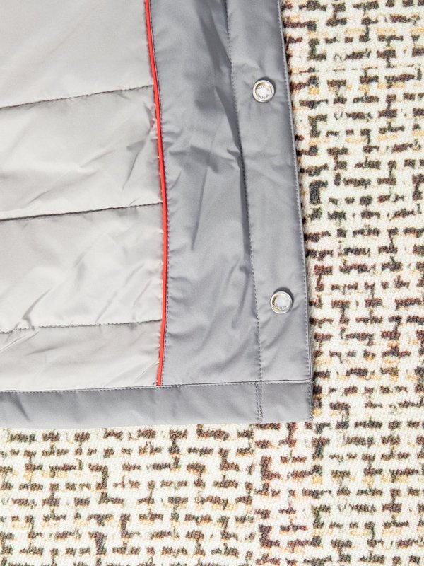 Kiton 가을 겨울 남성용 셔츠 스타일 보온 패딩 재 001-174063