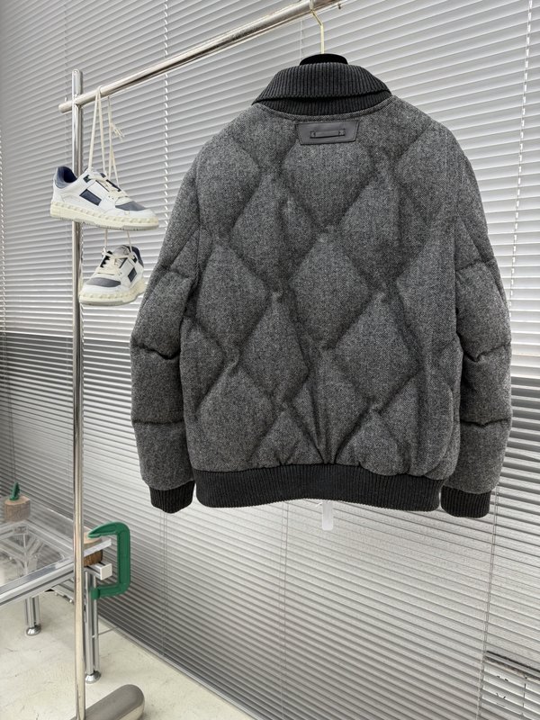 로로피아나 신제품 울 다운 플라이트 자켓 001-175155