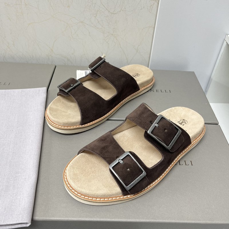 브루넬로 쿠치넬리 남성 샌들 001-175447