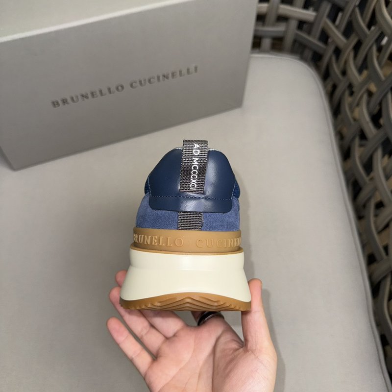 Brunello Cucinelli 니트 스니커즈 001-175587