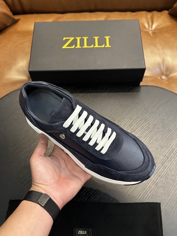 Zilli 이탈리아 남성 수제 소가죽 구두 001-175763