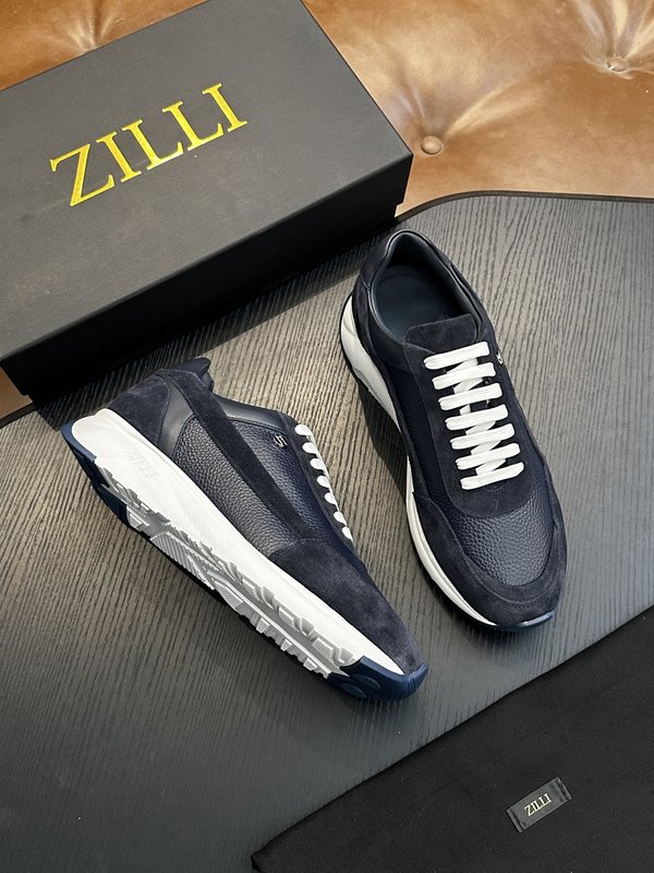 Zilli 이탈리아 남성 수제 소가죽 구두 001-175763