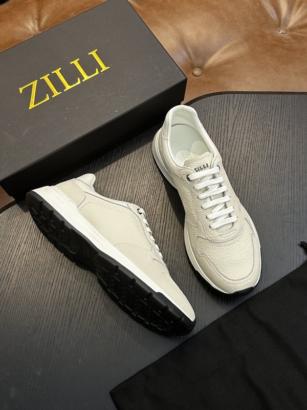 Zilli 이탈리아 남성 수제 송아지 가죽 신발 001-175771