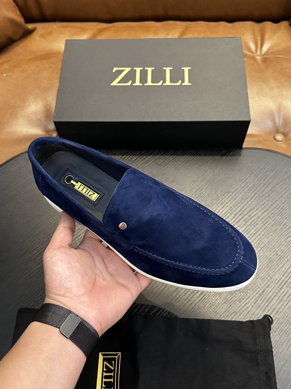 Zilli 이탈리아 남성 수제 송아지 가죽 구두 001-175787