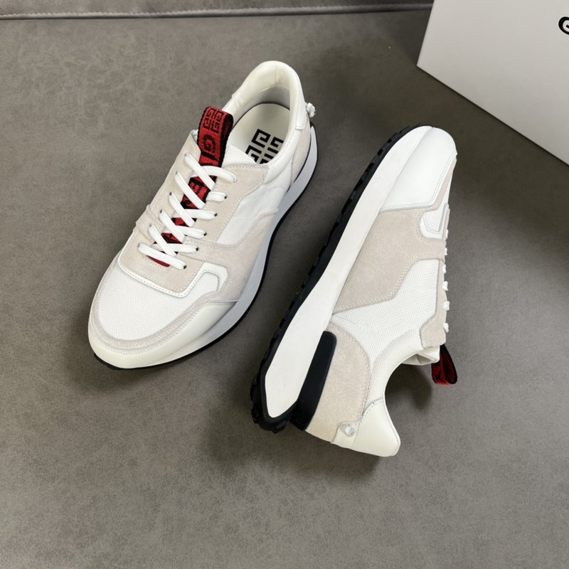 Givenchy 남성 캐주얼 스포츠 슈즈 가죽 캔버스 001-175809