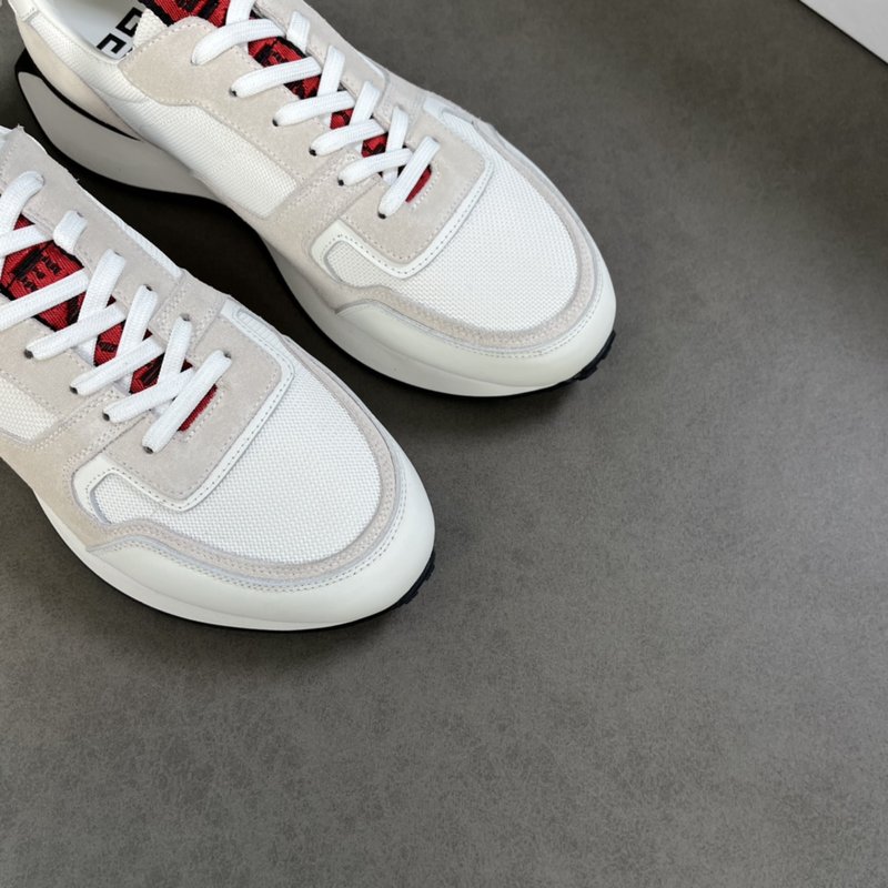 Givenchy 남성 캐주얼 스포츠 슈즈 가죽 캔버스 001-175809