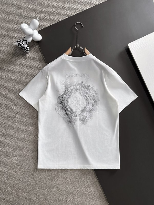 크롬하트 춘추 순면 반팔 티셔츠 001-176002