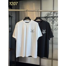크롬하츠 26 얼리 스프링 남성 티셔츠 앞뒤 프린트 001-176016