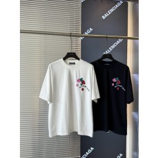 크롬하츠크로스 자수 산세 빈티지 커플 반팔 티셔츠 001-176028