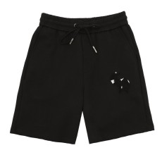 크롬하츠 블랙 패치 자수 쇼츠 001-176066