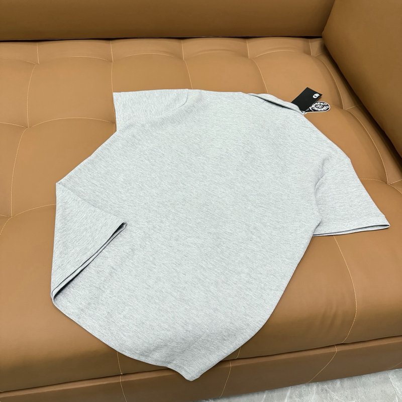 크롬하츠 헤비듀티 말발굽 산스크리트 로고 티셔츠 001-176097