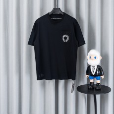 크롬하츠 26SS春夏 신상 면 티셔츠 001-176154