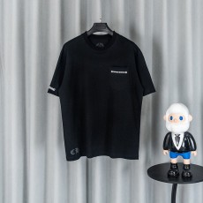 크롬하츠 26SS 남녀공용 루즈핏 순면 반팔 티셔츠 001-176157