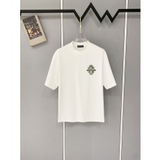 크롬하츠 중량감 순면 빈티지 가공 반팔 티셔츠 001-176164