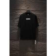 크롬하츠 중공 자수 마모 워셔블 반팔 티셔츠 001-176184