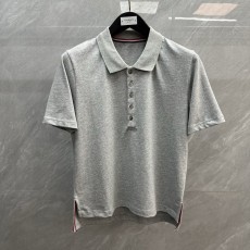 톰브라운 뒷면 스트라이프 칼라 반팔 티셔츠 001-176228