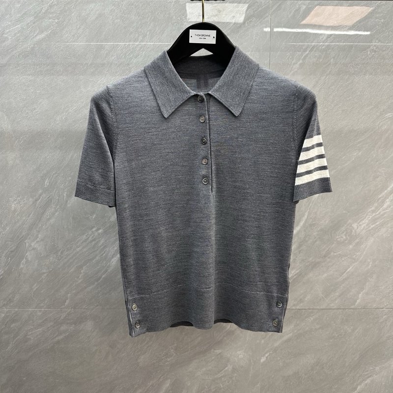 톰브라운 4 바르 울 포로 셔츠 001-176233
