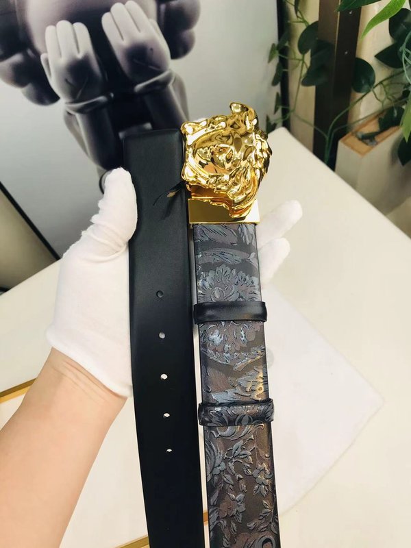 베르사체 Versace 양면 메두사 프린트 벨트 001-176929