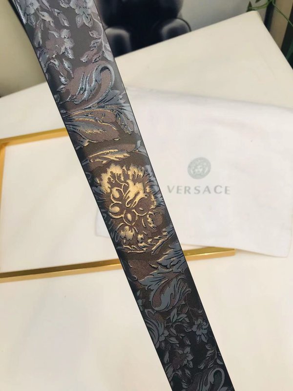 베르사체 Versace 양면 메두사 프린트 벨트 001-176929